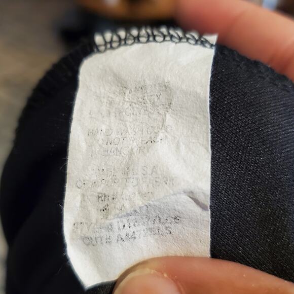 SOPRANO Black on Black Polka Dot Mesh Swing Dress | Small - Picture 8 of 10